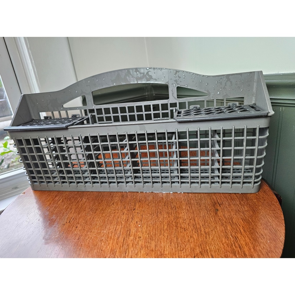 Whirlpool Kenmore‎ Dishwasher Silverware Utensil Basket W10193652 W10243154 Grey